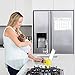 Dry-erase monthly calendar easily displayed on refrigerator or other surface / Large magnetic white board