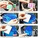Kiiier 8PCS Car Mirror Film，Car Rearview Mirror Film Anti Fog Rain Proof Film Protective for Cars Blind Spot Mirror Waterproof Rainproof Car Mirror Sticker Transparent Film HD Glass Car Accessories