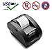 Thermal Printer, USB 58mm POS Thermal Receipt Printer 90mm/sec High-speed Printing with ESC / POS Printing Instruction Set Brand: AGPtek