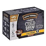 Java House Cold Brew Coffee, Colombian, Medium Roast, 6 Liquid Pods (Pack of 2)