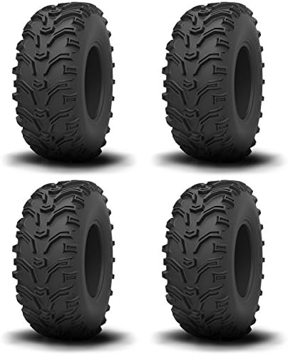 Set of 4 ATV KENDA Tires (Bearclaw 26x9-12 Front, 26x11-12 Rear)