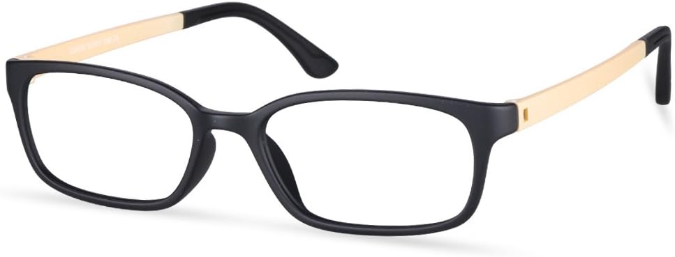 LifeArt Blue Light Blocking Glasses with Transparent Lens(UV Filter),Computer Glasses/Gaming Glasses for Anti Eyestrain(Better Sleep),Reading Glasses for Men/Women (+0.50 Magnification, La_Clover)