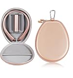 PU Leather Protection Carrying Case for LG Electronics Tone HBS 1100 HBS 910 HBS 900 Stereo Wireless Bluetooth Headset Headphone (Rose Gold)