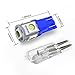 YITAMOTOR 194 LED Bulb Ice Blue, 194 T10 168 2825 W5W 175 158 Bulb 5050-5 SMD LED Light Bulb 12V Car Interior Lighting for Map Dome Lamp Courtesy Trunk License Plate Dashboard Parking Lights, 20-Pack