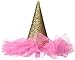 Mud Pie Baby-Girls Infant Glitter Party Hat Clip, Multi, One Size