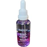 Retinol Renewing Double Serum, Anti-Aging Facial Treatment, Skin Refining and Texture Improving Formula, 1.7 Fl Oz
