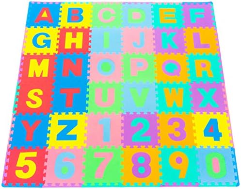 ProSource Kids Puzzle Alphabet, Numbers 