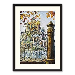 SIGNFORD Black Framed Canvas Wall Art Oil Painting...