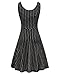 Herou Summer Flared Floral Dresses for Women Work Casual Flower-A Medium
