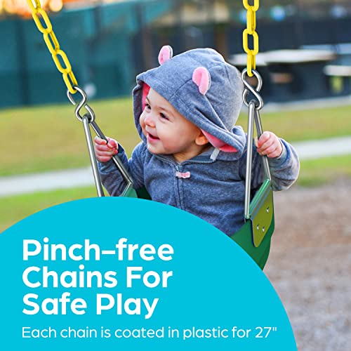 Jungle Gym Kingdom Baby Swing Outdoor Heavy Duty Toddler Swing