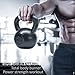 Yes4All Solid Cast Iron Kettlebells – Weight Available: 5, 10, 15, 20, 25 to 80 lbs