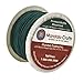 Mandala Crafts 1mm 109 Yards Jewelry Making Crafting Beading Macramé Waxed Cotton Cord Thread (Cypress Green)
