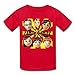 FGTeeV The Family Gaming Team Kids' T-Shirt, M, red