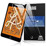 TopACE iPad Mini 5 Screen Protector, 9H Hardness [Anti-Scratch][Bubble Free] Tempered Glass Compatible for iPad Mini 5 (Clear)