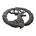 Cast Iron Trivet, Bestplus Tablemat Potholder with Rubber Legs Vintage Sika Deer Shape for Kitchen or Dining Table Decor Round TF004
