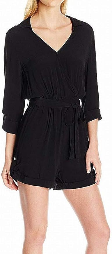 black shirt playsuit