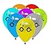 School Bus Balloons, School Bus Supplies, Kids Birthday Latex Balloons, Party Favors (24 Pieces)