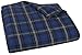 Amazon Brand – Pinzon Plaid Flannel Duvet Cover - Full or Queen, Blackwatch Plaid