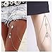 Chic Vintage Coin Multilayer Boho Thigh Leg Chain Bohemia Jewelry Accessory 1PC