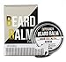 Beard Balm Kit Comb - Best Moisturizer beard wax by Dapperganger conditioner mens grooming care - usa - firm hold products - maintenance softener treatment keeps it smooth - gift for men.