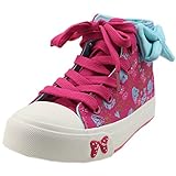 Orgrimmar Children Girls Flowers Printed Velcro or Lace up Canvas Shoes (Toddler, Little Kid)