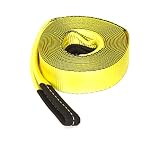 Tanaka Heavy Duty Recovery Tow Strap. 30,000 Lb Capacity. Length (3" X 30')