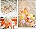 GUZON 15 Piece Mixed 10 Inch 12 Inch 14 Inch Tissue Paper Pom Poms Flower Wedding Party Baby Girl Room Nursery Decoration