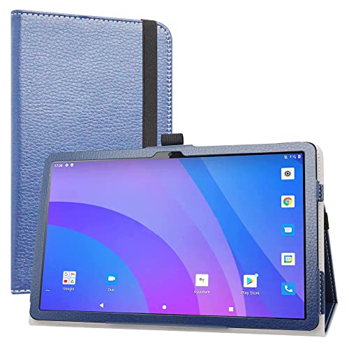 LiuShan Compatible with Lenovo Tab M10 Case 3rd Gen,PU Leather Slim Folding Stand Cover for 10.1