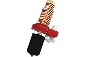 HzdaDeve Upgrade 2.0 Version 0.4MM Ceramic Hotend Kit for Adventurer 5M/5M Pro Hot End Kit Extruder Printer Head Quick-Detachable Hardened Nozzle Heating Rod Heat Sink for Flashforge 3D Printer