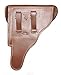 World War Supply Brown Leather German P08 Luger Holster Police Model Marked A. Fischer Berlin C2 1939