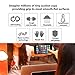 Ocyclone iPhone 7 Anti-Gravity Phone case [Self Sticky case] Nano-suction Technology Hands-Free Selfie Shockproof Cover for Apple iPhone 7 4.7 inch (Piano Black)