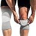 MAVA Knee Support for Women and Men: Reflexology Knee Brace, Joint Pain Relief, Arthritis & Recovery. Non-Slip Design and Enhanced Circulation (Grey, X-Large)