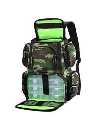 Lixada   Mochila multifuncional para pesca, impermeable, con 4 bandejas