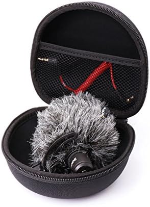 Gigibon GG-0923 Rode Mic Video Micro Protection Case, Hard Travel Carrying Bag