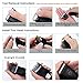 E-More Professional Cat Dog Clippers Low Noise Rechargeable Cordless Electric Pet Grooming Kit Tool Dog Hair Trimmer with Comb Guides scissors Nail Kits for Animals (Black)