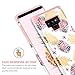 BENTOBEN Galaxy Note 9 Case Pineapple, Note 9 Phone Case, Colorful Star Cute Bronzing Pineapple Hard PC Soft TPU Shockproof Full Body Protective Phone Case for Samsung Note 9, Rose Gold/Pink