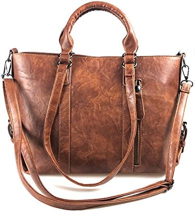 Tote Bags for Women Designer PU Leather Large Capacity Classic Ladies Tote Handbags Cross Body Shoulder Bags for Work Travel Satchels for Girls