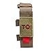 Tactical Tourniquet & Trauma Medical Shear Pouch MOLLE PALS Duty Belt Loop EMT EMS (Tan)