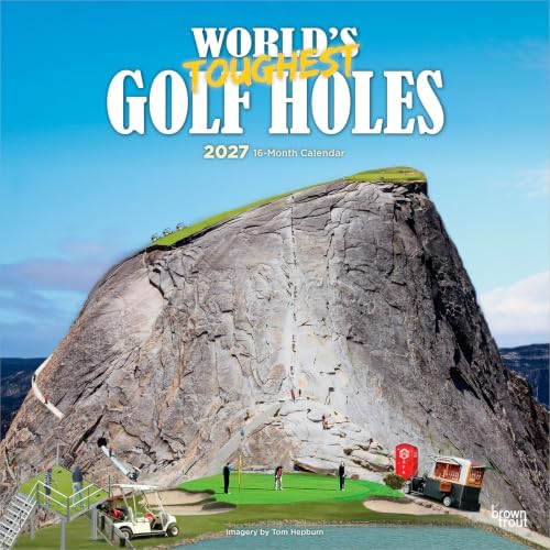 World's Toughest Golf Holes OFFICIAL | 2026 12 x 24 Inch (Hanging