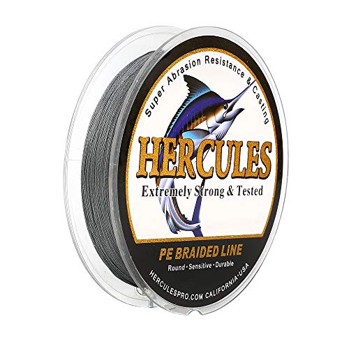 HERCULES Super Cast 100m - 2000m 109-2196 Yards Geflochtene Angelschnur 6lb - 100lb Test für Salzwasser Süßwasser PE Geflecht Fischdraht Superline 4 S