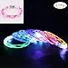 24 Pack Flashing Colorful LED Grow Bracelets with 6 Spare Batteries For Wedding, Birthdays, Concert, Night Games Fun Events