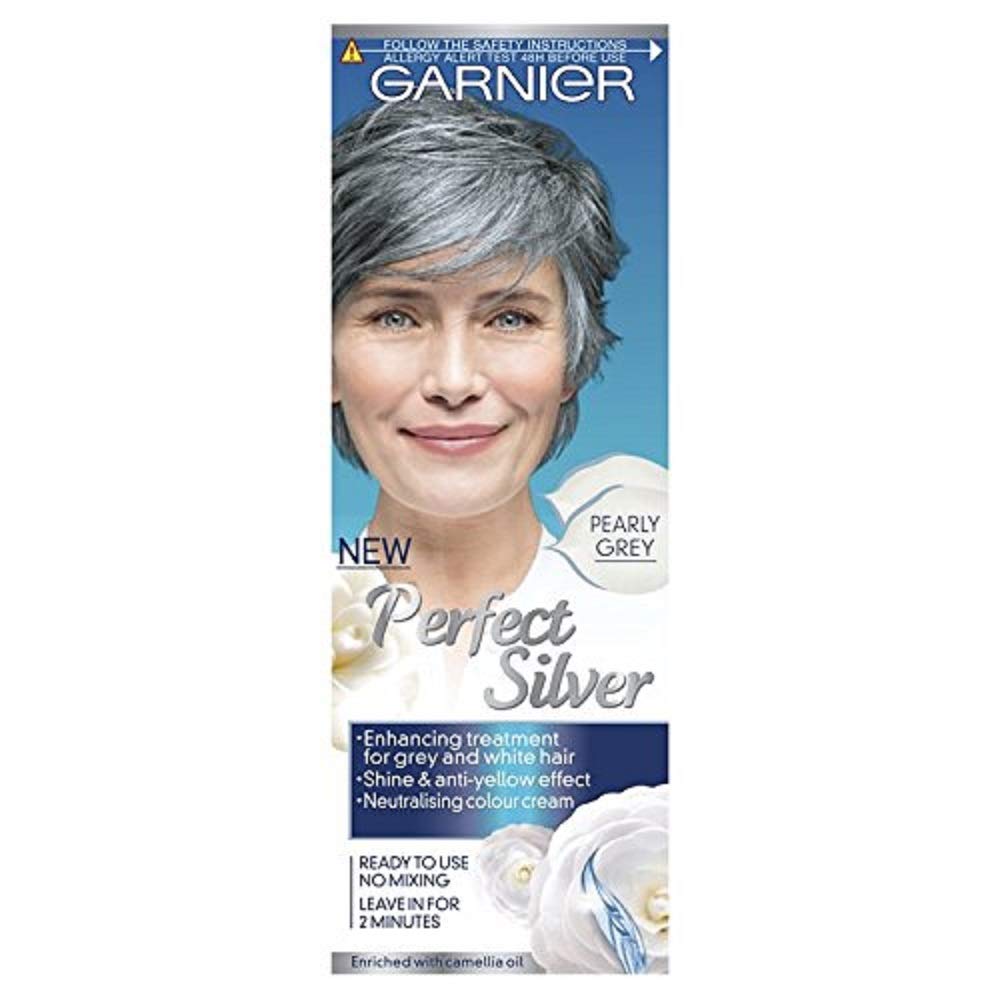 Garnier Perfect Silver Grey Hair Neutralising Cream Grey Amazon