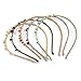 KLOUD City® Fashion Multiclolor Handcraft Crystal Rhinestones Women Hairband Hair Accessories Hair Band Headband (Set5)