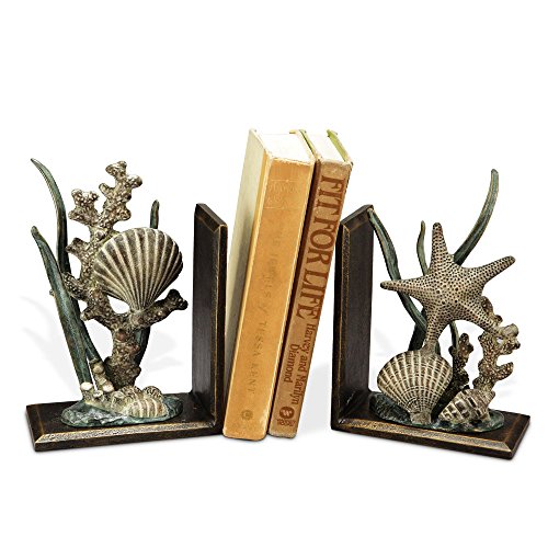 Shell book ends (set of 2)