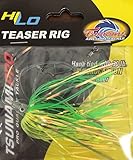 TSUNAMI HI-LO TEASER RIG CHARTREUSE/GREEN