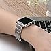 LOYUT Replacement Watch Band for Apple Watch, Stainless Steel 42mm/38mm Watch Band for Men Women Metal Magnetic Buckle Replacement Classic Bands for iWatch Series 3 Series 2 Series 1 (Silver, 42)