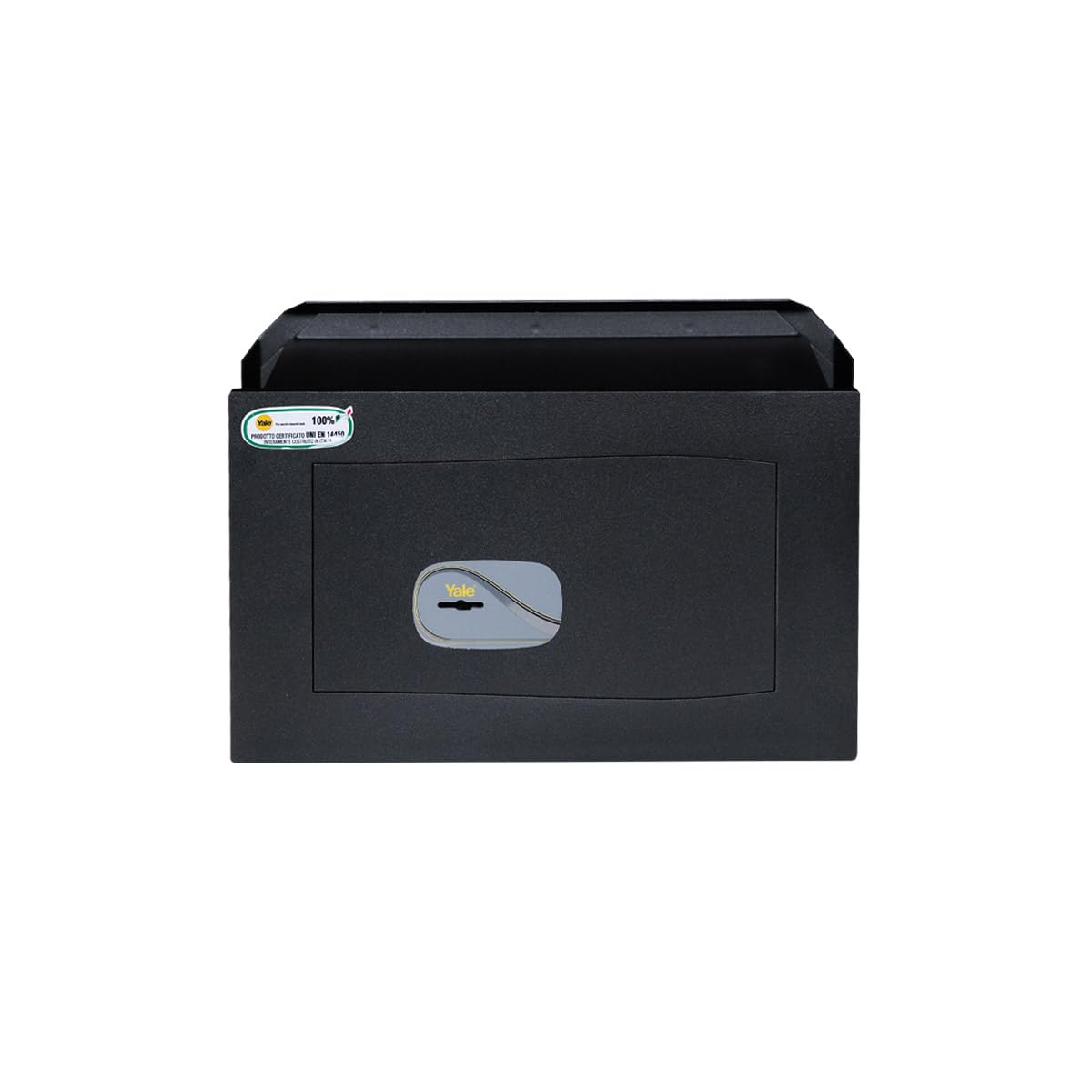 Yale certified key wall-mounted safe
