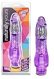 Blush Novelties Fantasy Vibe Vibrating Dildo (Purple) *30 Day Guarantee*