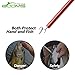 Booms Fishing R2 Hook Remover Aluminium Squeeze-Out Fish Hook Tools 10 Inches Red