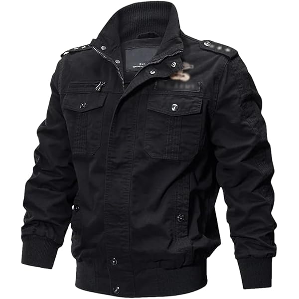 Amazon.com: REHJJDFD Men's Casual Cargo Jackets Male Autumn